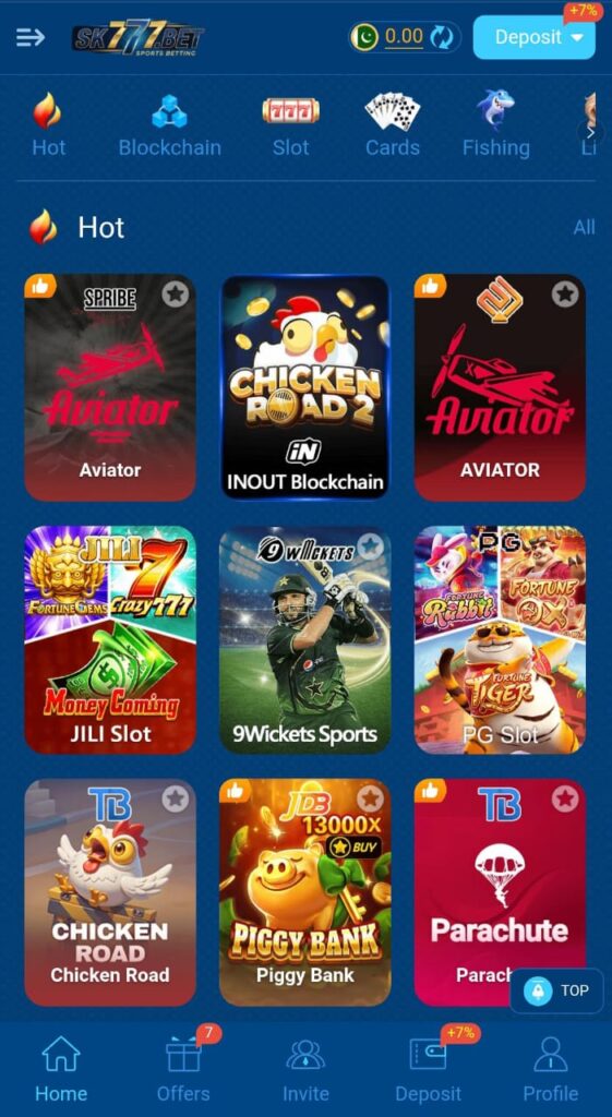 sk777bet game