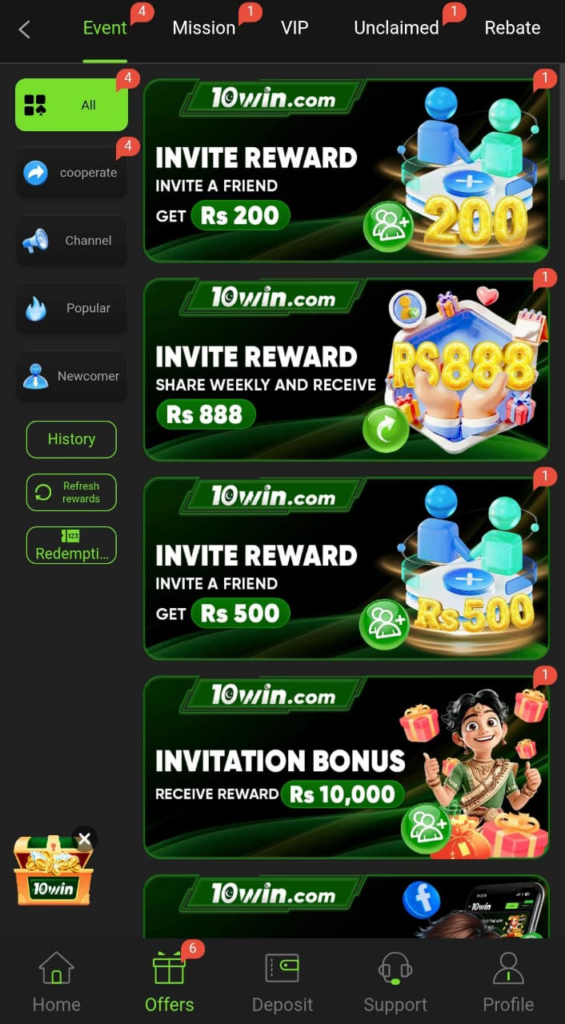 10win game