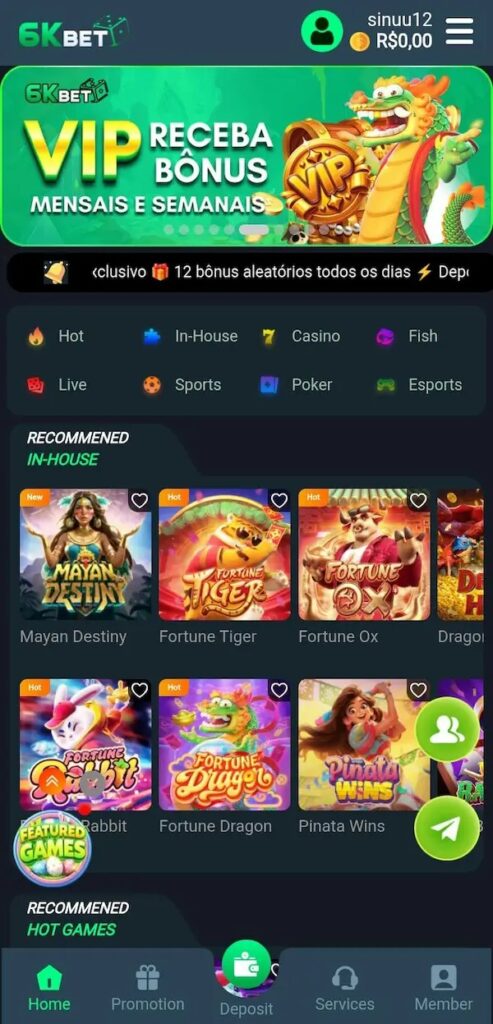 6kbet game